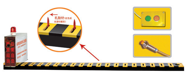 香河县V3嵌入式闯岗自动扎胎器/阻车器